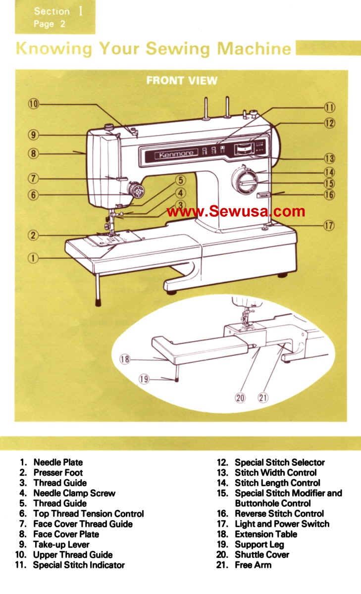 universal sewing machine repair manual